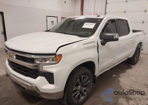 2022 Chevrolet Silverado K1500 Lt-L from USA, damaged, VIN 1GCPDKEK7NZ508901